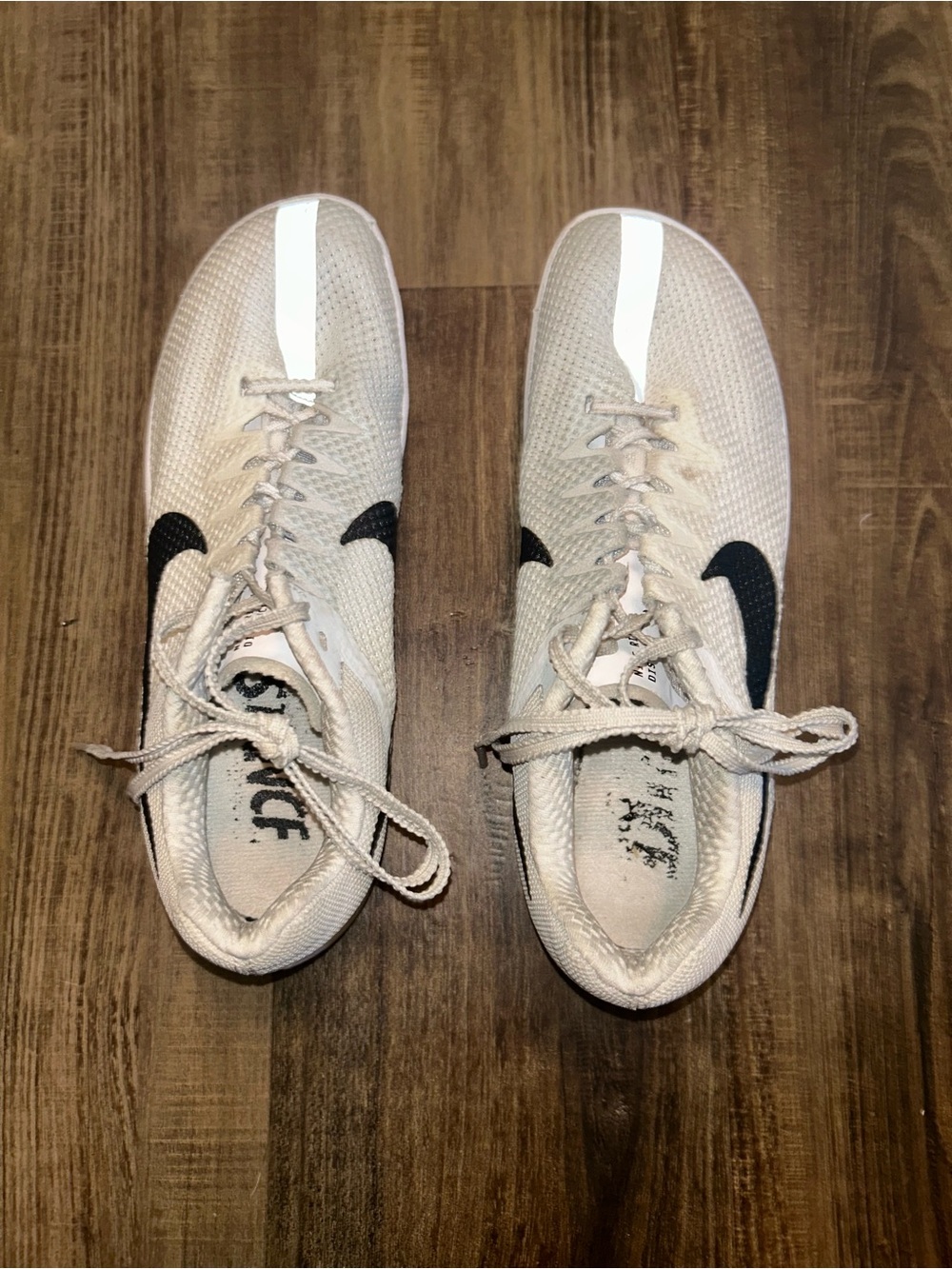 Women’s Nike Zoom Rival Distance Track Spikes with bag and spike tightener